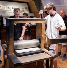 Amsterdamse Hotelnacht - Workshop Etsen Museum Rembrandthuis-1