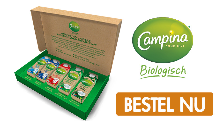 Campina Biologisch - Verpakking