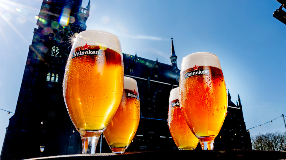Heineken-Witpils-terras