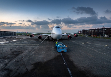 Take-off Corendon Boeing 747