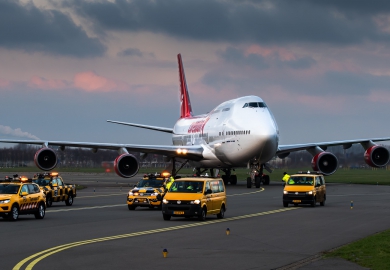 Take-off Corendon Boeing 747