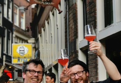 Simon Fokkema (l.) en Richard Kilcullen