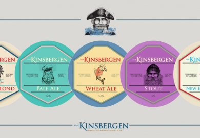De bieren van Van Kinsbergen