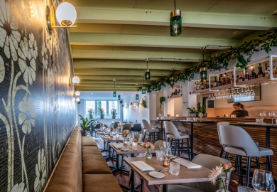 Interieur restaurant MARA in Rotterdam 