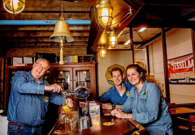 Maurice, Jasper en Marinka Diks