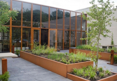 eetbare plantenmix wannee restaurant