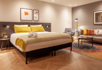 Hotelkamer Golden Tulip Leiden 