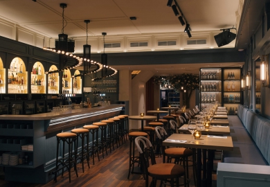 bistro Luster interieur