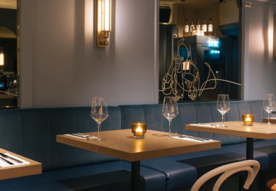 bistro Luster interieur