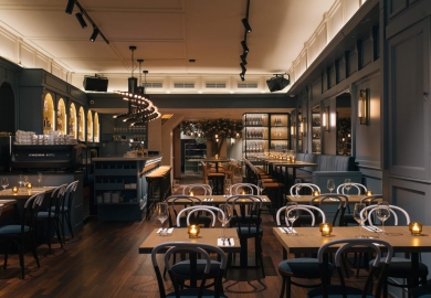 bistro Luster interieur