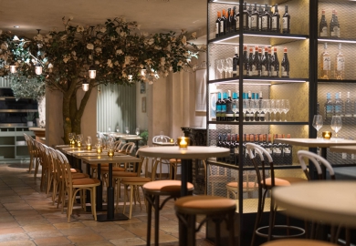 bistro Luster interieur