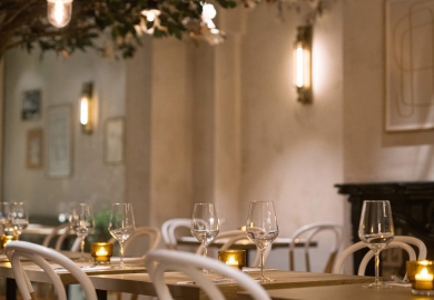 bistro Luster interieur