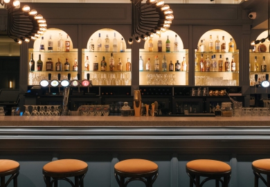 bistro Luster interieur