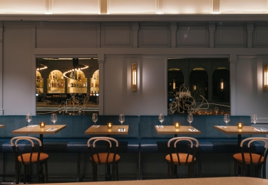 bistro Luster interieur