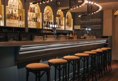 bistro Luster interieur