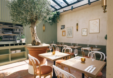 bistro Luster interieur