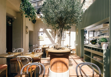 bistro Luster interieur