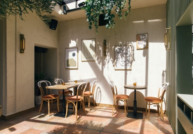 bistro Luster interieur