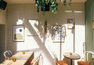 bistro Luster interieur