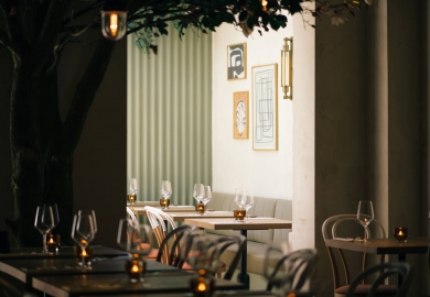 bistro Luster interieur