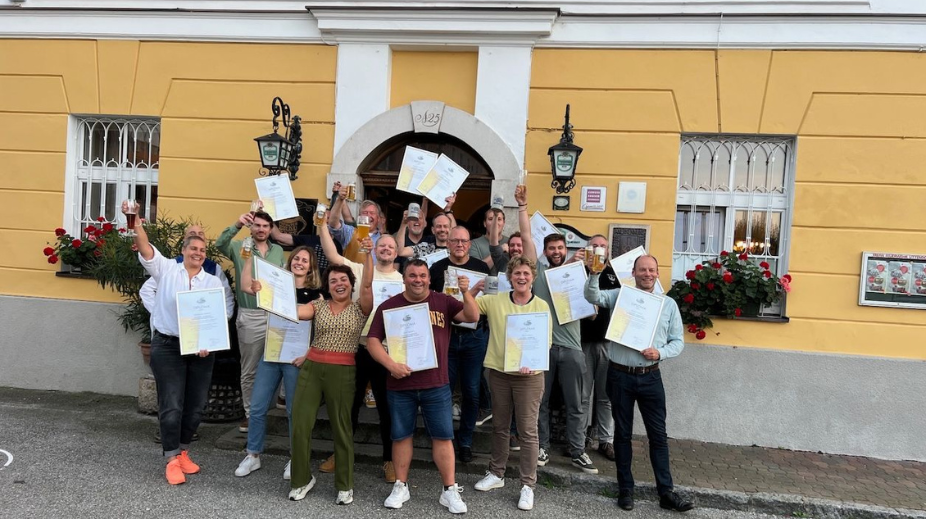 Net gediplomeerde biersommeliers