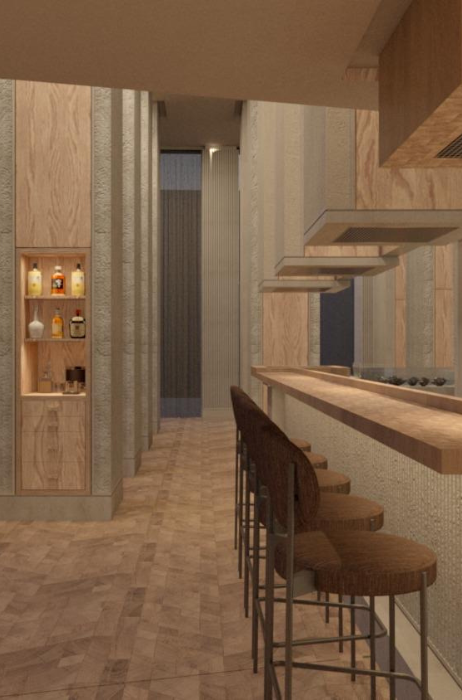 Azurite Interieur Geanimeerd