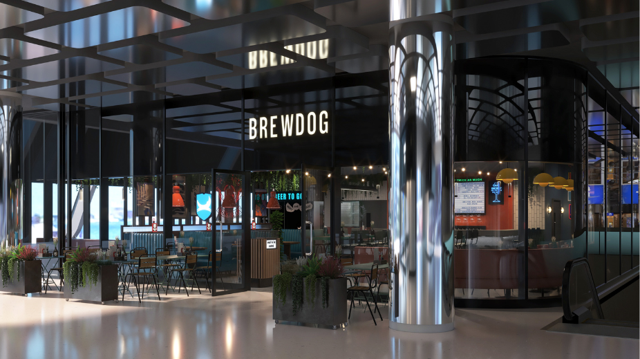 Bar Brewdog op Amsterdam Centraal