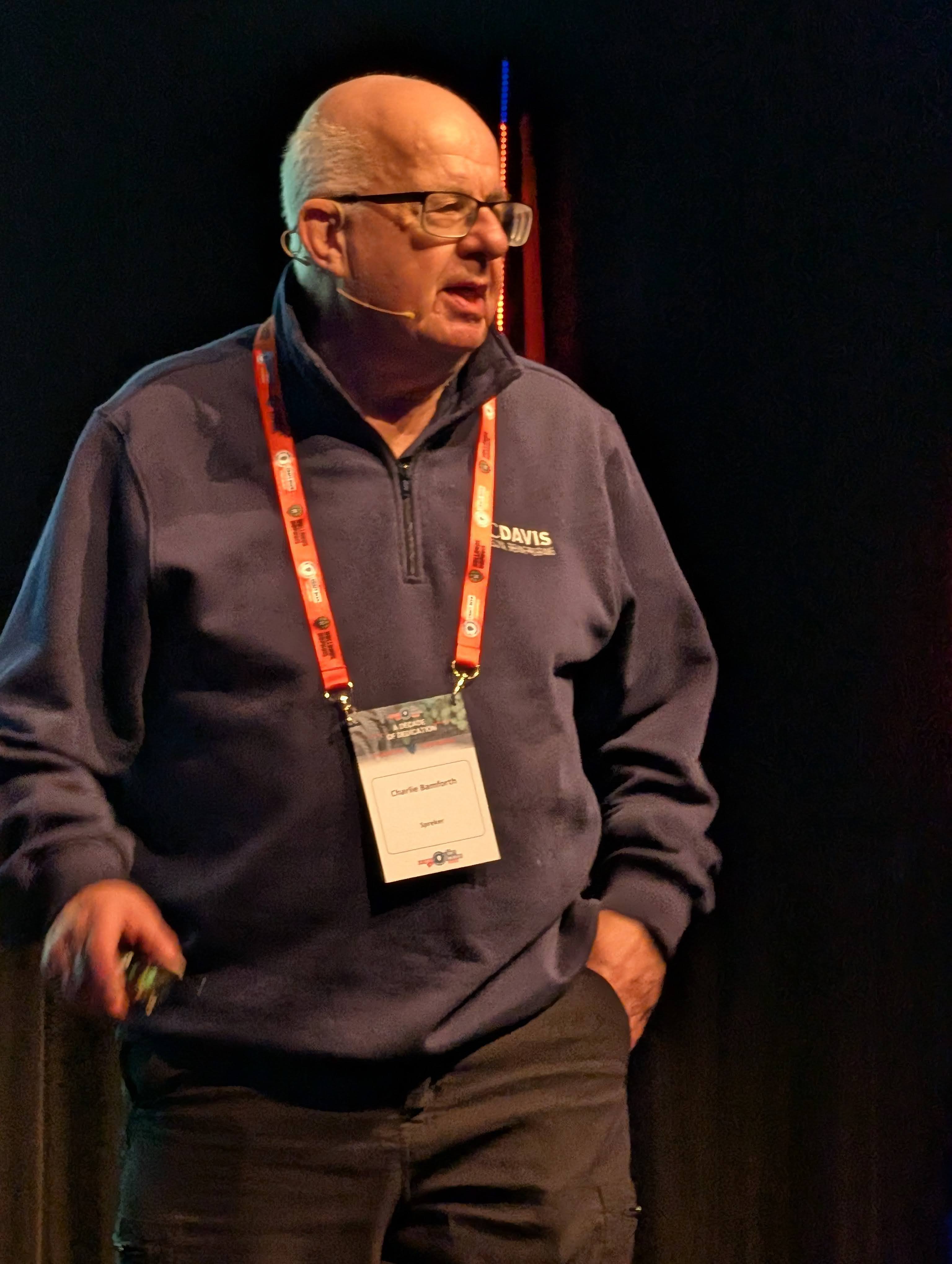 CRAFT awards conferentie Charlie Bamforth