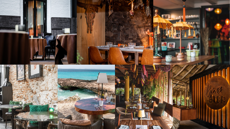 Collage van Restaurants van Jonnie Boer