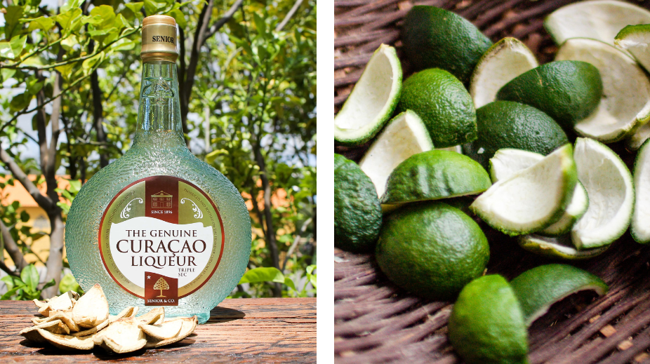 Curacao-liqeuer-en-citrusvrucht-Lahara