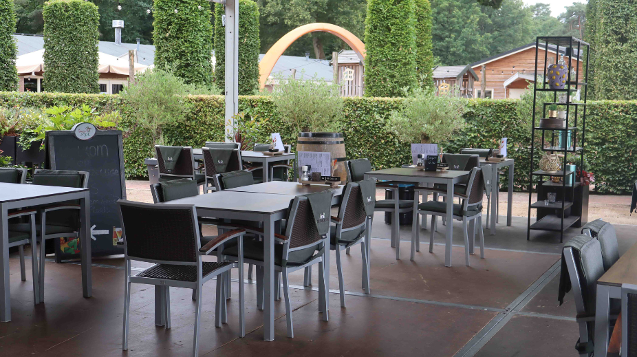 Terras Eurostat bij Bistro Oale Ste