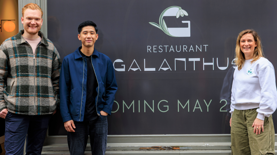 De ondernemers voor het pand