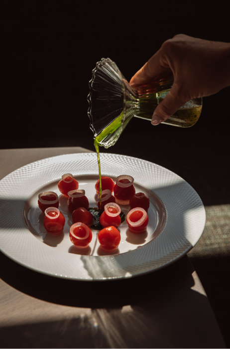 Glasz Rotterdam Gerecht Tomaat met honing