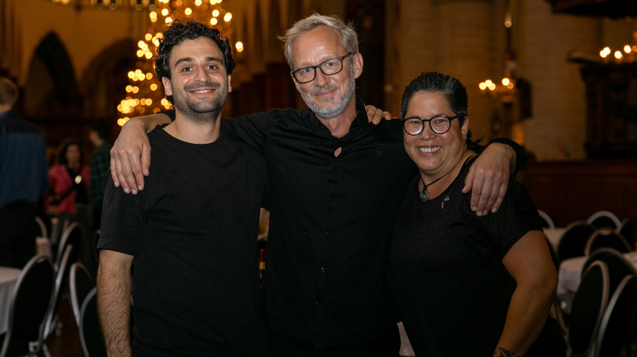 Itamar Vos, Rob Alphenaar en Yu Mey Kwee