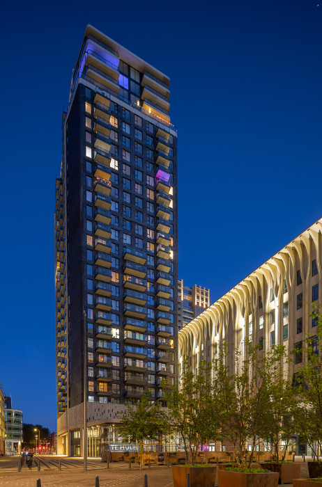 Buitenkant Woontoren Adagio