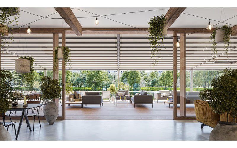 markilux scherm pegola stretch