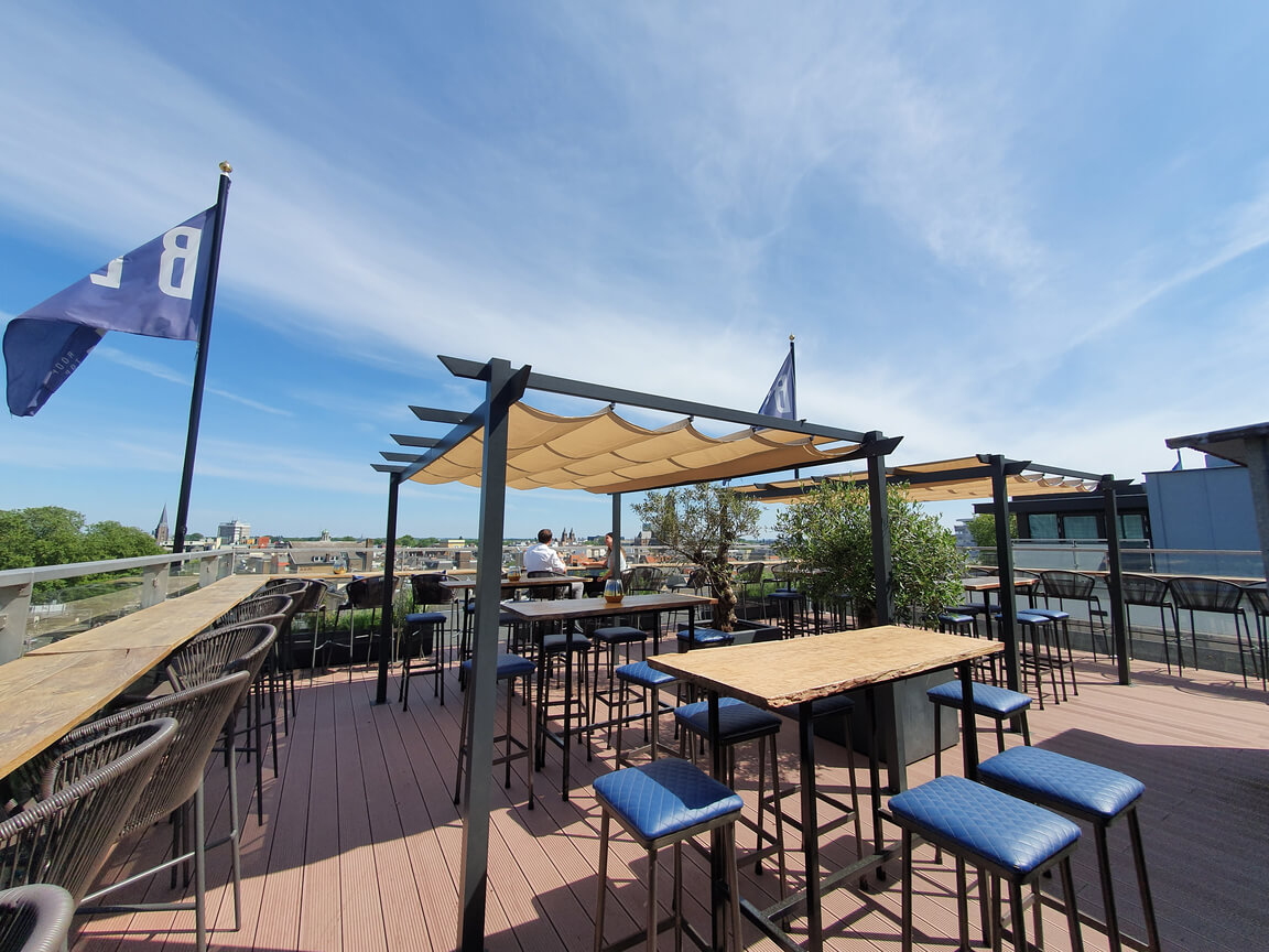 dakterras hotel haarhuis