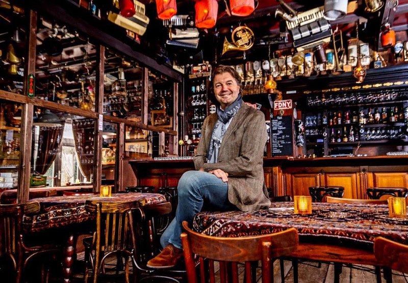 Patrick Lommers in Moeke Spijkstra, Blaricum.