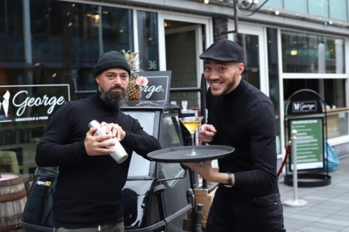 george on tour cocktails aan huis