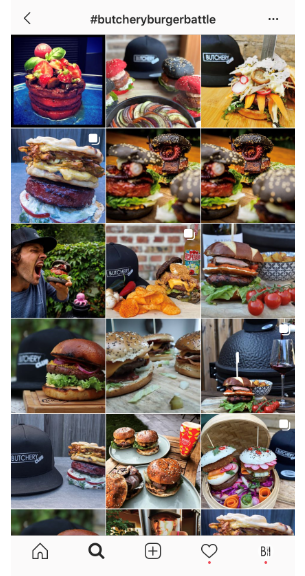instagram posts burger battle