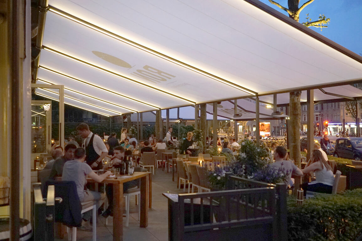 ron gastrobar schermsysteem markilux