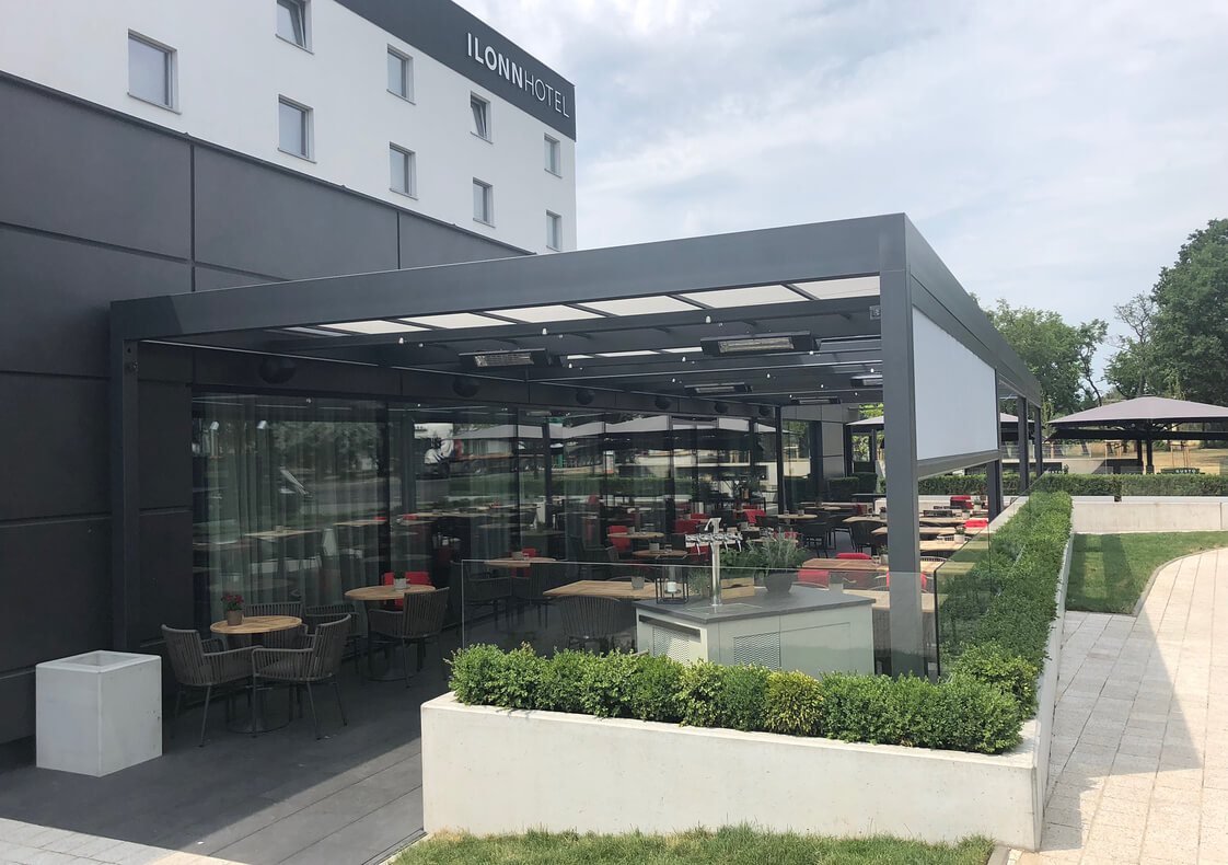 markilux schermsystemen hotel illon