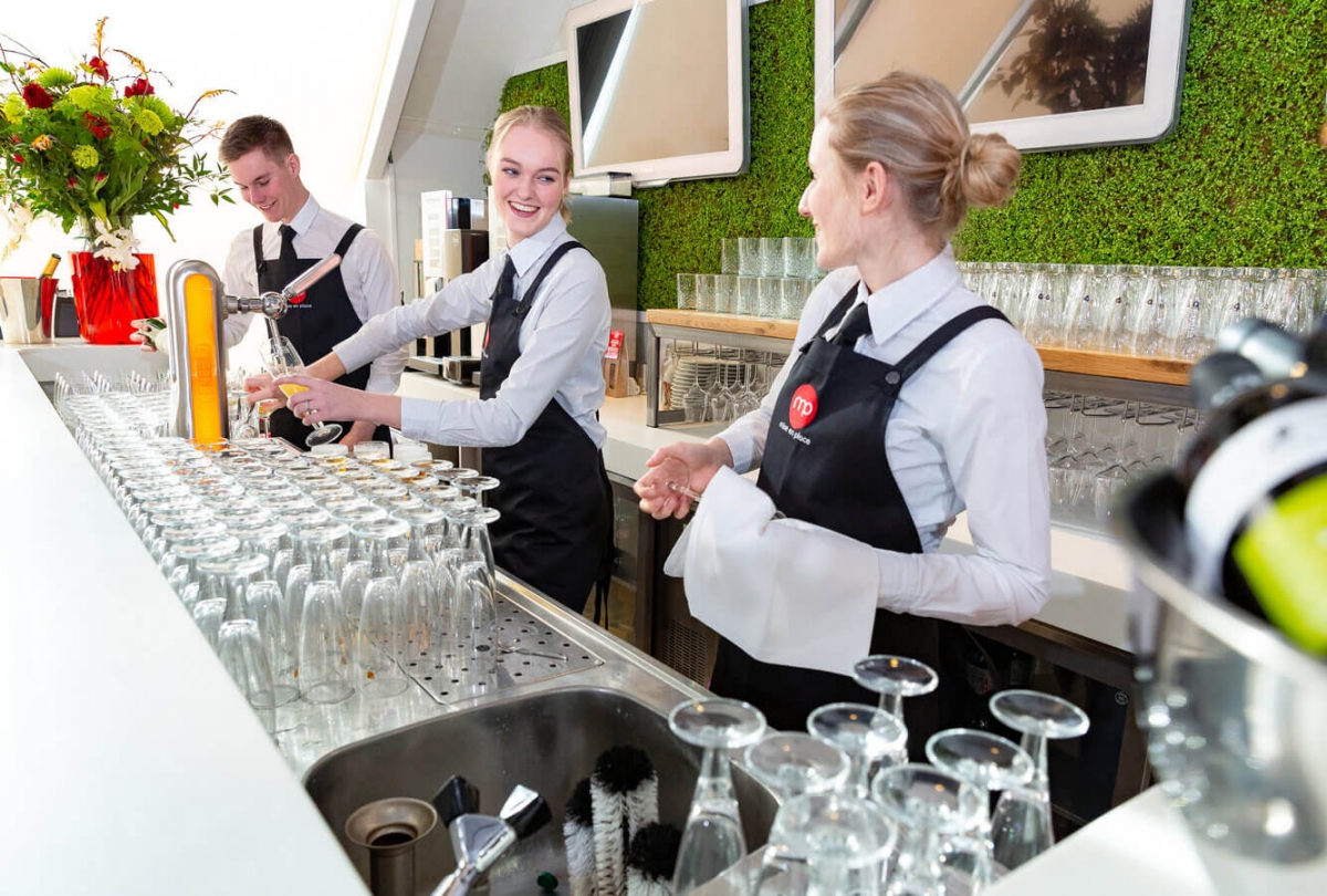 mise en place doorstart personeel