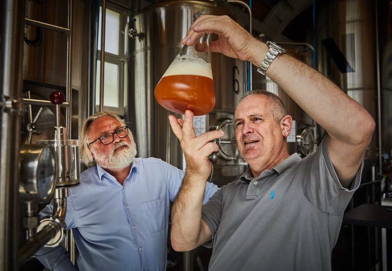 lagers brouwerij noordt willem van Waesberghe en Peter Rouwen