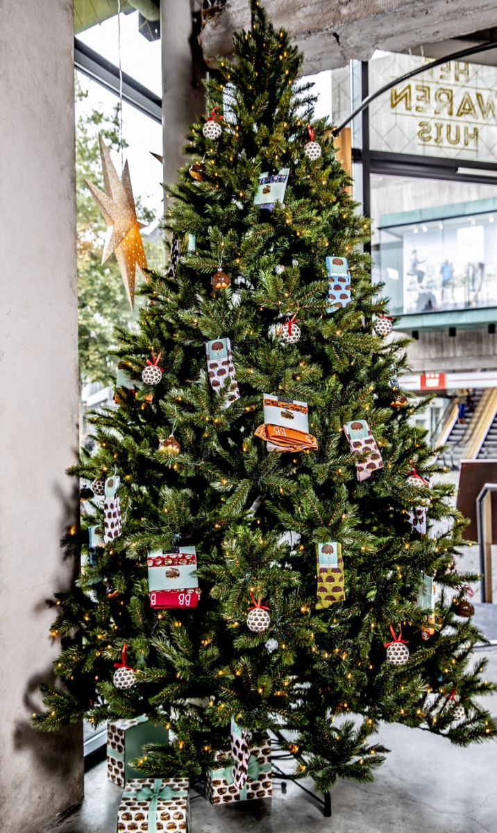 kerstboom het warenhuis