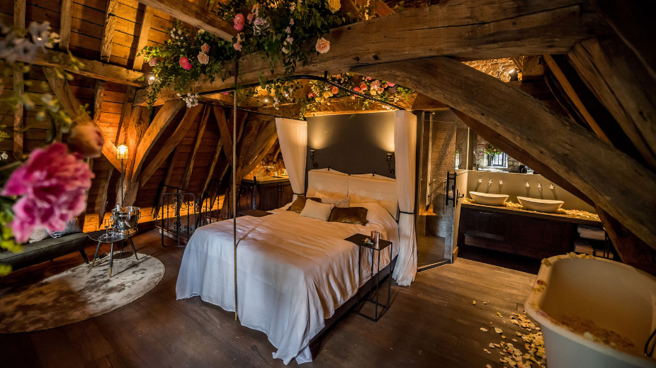 Donjon toren in Kasteel Gemert