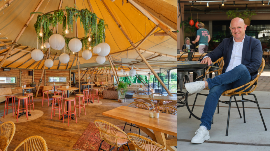 Koen Bakker en restaurant Het Hooihuis in Roosendaal