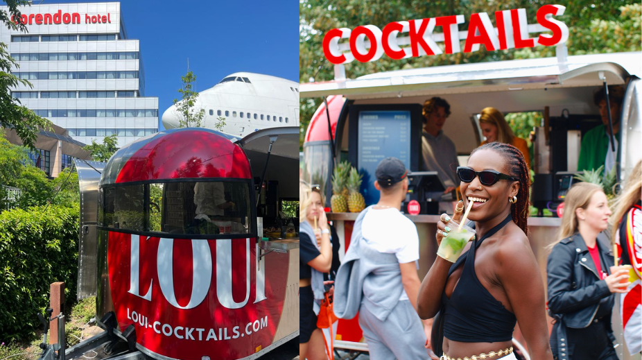 Eerste L'OUI cocktail truck op SPANG! festival