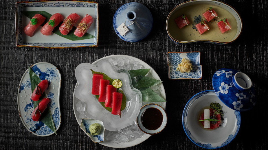 Gerechten van Taiko Cuisine