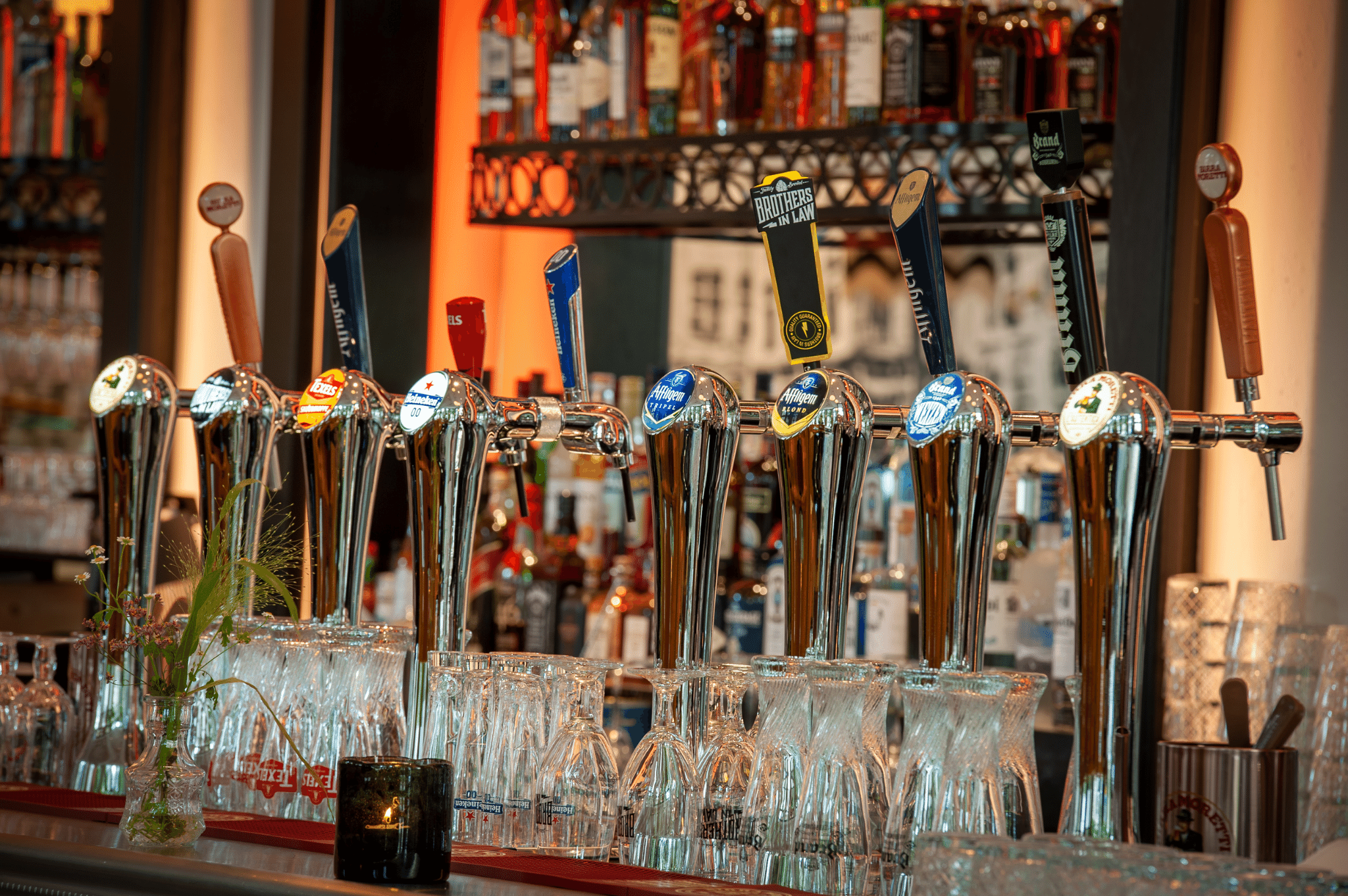 Grand bar en brasserie marie